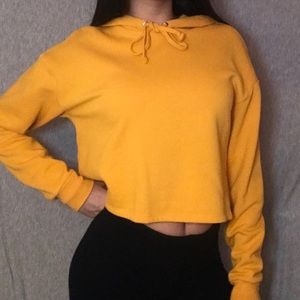 Yellow mustard hoodie